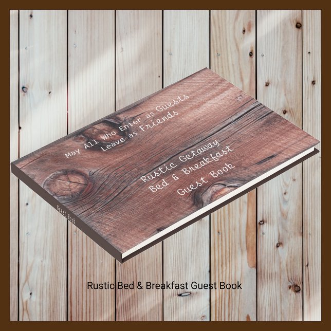 Rustic Red Barn Bed & Breakfast B&B Guest Book (Creator Uploaded)