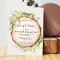 Rustic rehearsal dinner woodland forest
