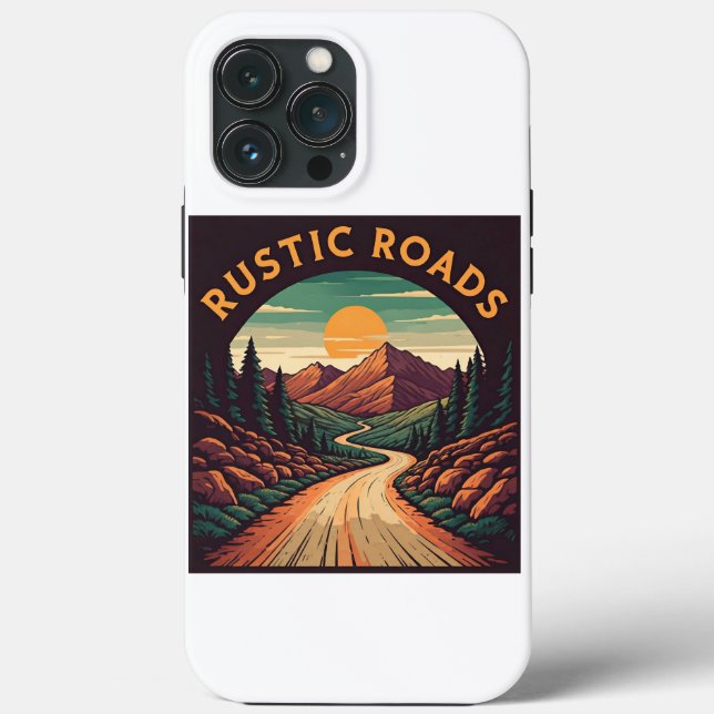 Rustic Roads  Case-Mate iPhone Case (Back)