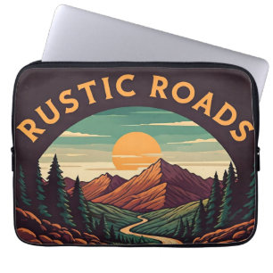Rustic Roads  Laptop Sleeve