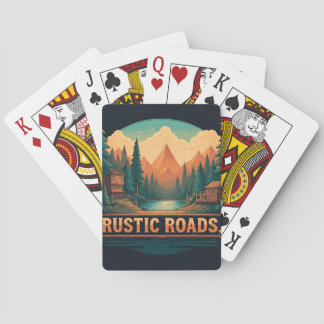 Rustic Roads Playing Cards
