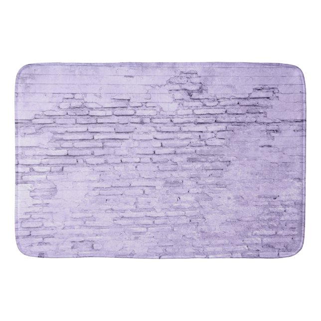 Rustic Roman Brick Wall #4 #wall #decor #art  Bath Mat (Front)