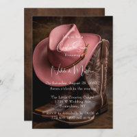 Rustic Romance: Boots & Hat Couples Shower