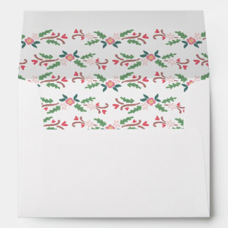 Rustic Romantic Floral Bunch Envelope