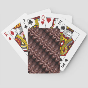 Rustic Roof Tiles with Unique Perspective Playing Cards
