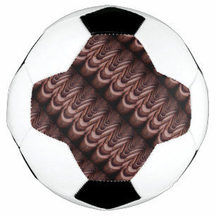 Rustic Roof Tiles with Unique Perspective Soccer Ball