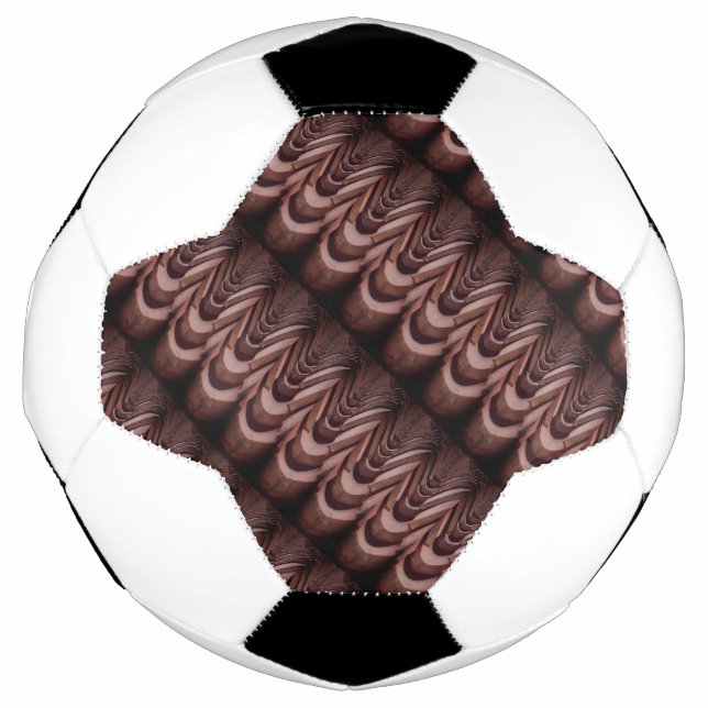 Rustic Roof Tiles with Unique Perspective   Soccer Ball (Front)