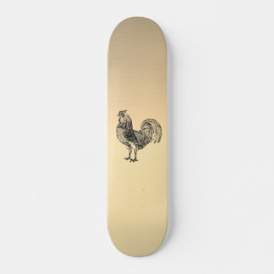 Rustic Rooster   Skateboard