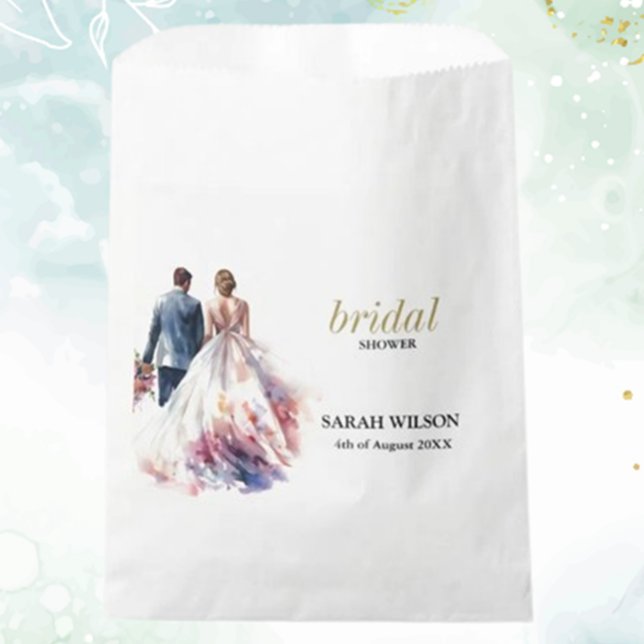 Rustic Rose Boho Floral Wedding Favour Bag (Delight your guests with a Rustic Rose Boho Floral Wedding Favor Bag—charming, elegant, and perfect )