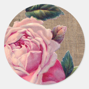Rustic Rose Envelope Seal