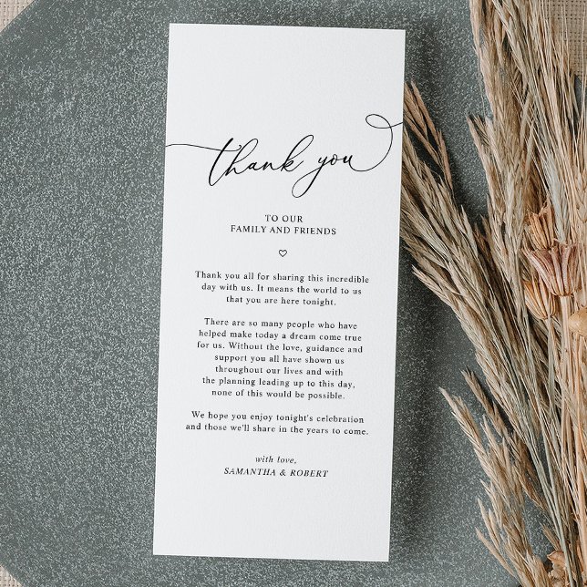 Rustic Sage Green Wedding Thank You Letter Card (Creator Uploaded)