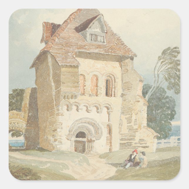 Rustic Scene Sticker (Front)