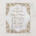 Rustic Script Country Barn Woodland Budget Wedding<br><div class="desc">Rustic Script Country Barn Woodland Budget Wedding</div>