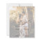 Rustic Script Photo Wedding Save the Date
