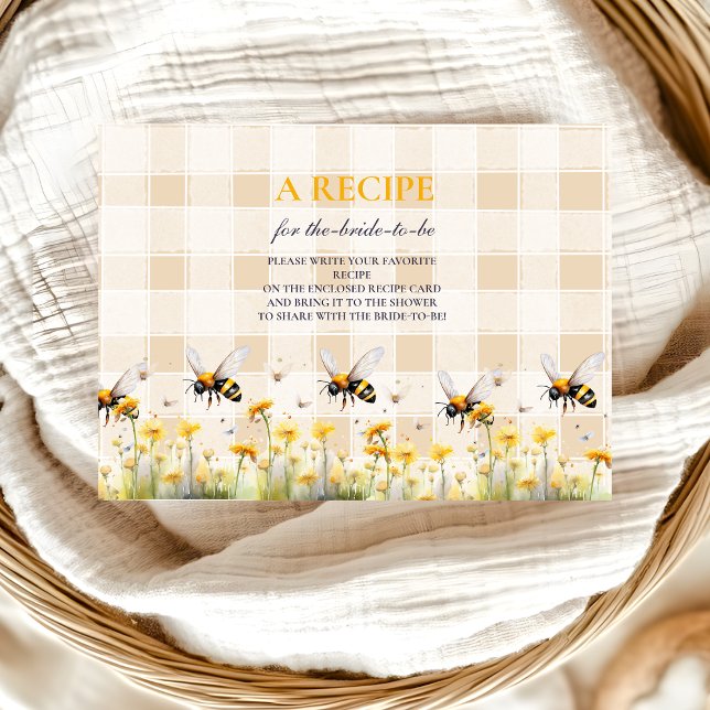  Rustic She Found Her Honey Bridal Enclosure Card (Creator Uploaded)