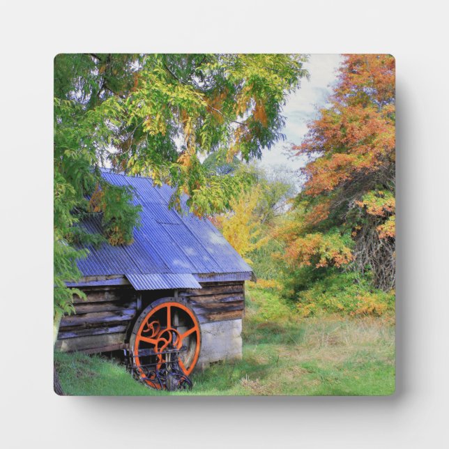Rustic Shed Landscape Plaque (Front)