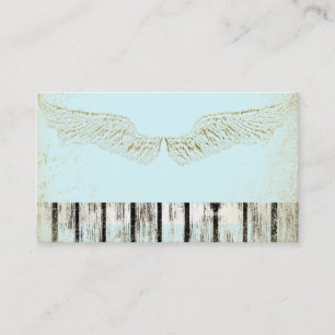 Rustic, Spiritual, Angel Wings, Business Cards, Card