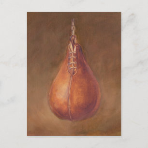 Rustic Sports   Boxing Postcard