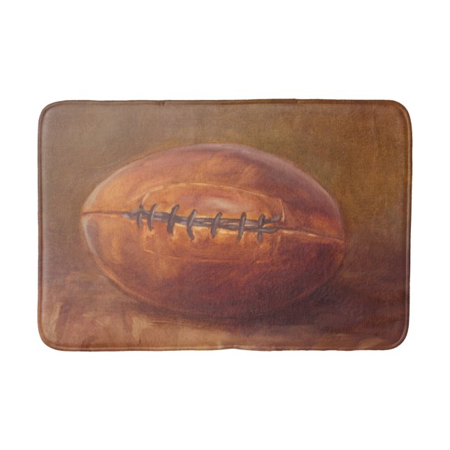 Rustic Sports | Football Bath Mat (Front)