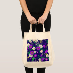 Rustic Spring Pansy Flowers Bouquet Tote Bag