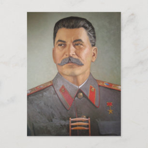 Rustic Stalin Postcard