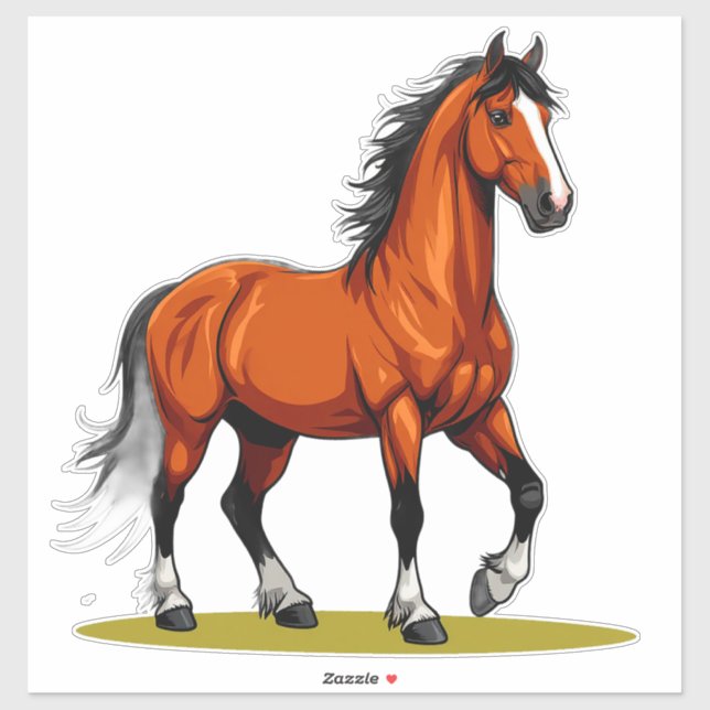 🐎 Rustic Stallion Artwork For Horse Lovers 🐎 (Sheet)