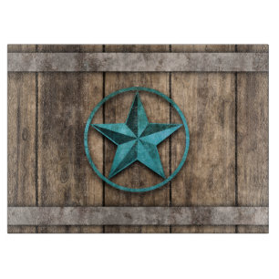 Rustic Star (Barrel) Cutting Board