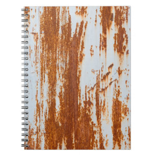 Rustic Steel: Grunge Wall Texture Notebook