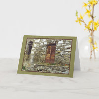 RUSTIC STONE BUILDING & DOOR/BEAUTY IN AGED THINGS