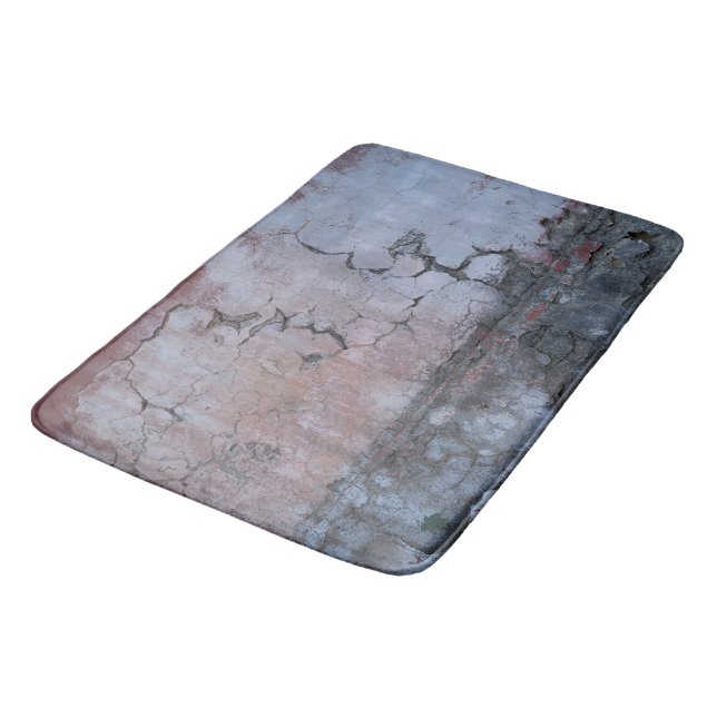 Rustic Stone Wall Napoli 1 Bath Mat (Angled)