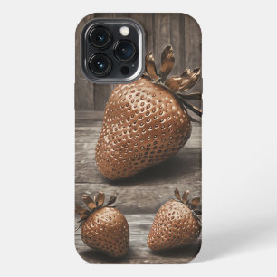 Rustic Strawberry Magnetic Phone Case