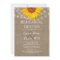 Rustic String Lights & Sunflower Rehearsal Dinner