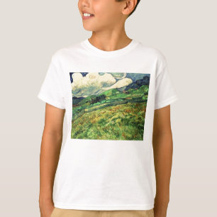 Rustic Stylish Landscape at Saint Remy Painting T-Shirt