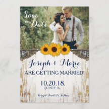 Rustic Sunflower Lace & Burlap Wedding Card
