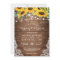 Rustic Sunflower String Lights Summer Fall Wedding