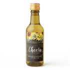 Rustic Sunflower String Lights Wedding Mini