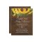 Rustic Sunflower Themed Wedding Stationery Budget