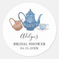 Rustic Tea Party Bridal Shower Favour
