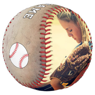 Rustic Team Name Player Number Photo Softball