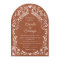 Rustic Terracotta Spanish Photo Arch Wedding