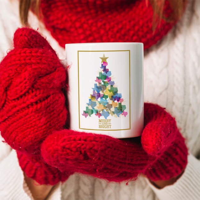 Rustic Texas Christmas Tree Coffee Mug (Creator Uploaded)