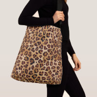 Rustic Texture Leopard Print