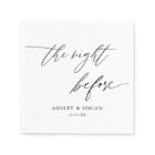 Rustic The Night Before Rehearsal Dinner