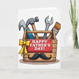 Rustic Tools Fathers Day Card