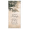 Rustic tree and love birds wedding programs