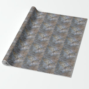 Rustic Tree ring pattern  Wrapping Paper