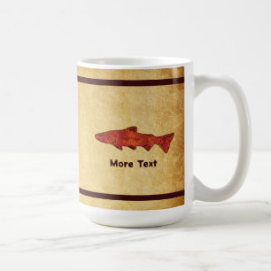 Rustic Trout Coffee Mug