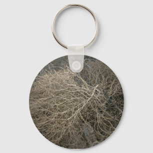 Rustic Tumbleweed Key Ring