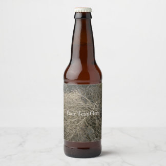 Rustic Tumbleweeds Custom Beer Bottle Label