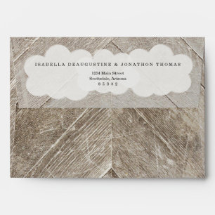 Rustic Twinkle Twinkle Little Star Envelope